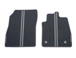 Genuine Ford Performance Fiesta Mk8 Front Floor Mats Black With Logo 17- 2309800