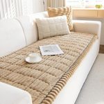 Paw Lounge Plush Pet Couch Cover, Thickened Ultra-Soft Non-Slip Sofa Protector