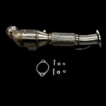 Ford Focus Mk3 ST3/ST250 C346 3" 300 CPI Sports Cat Exhaust Downpipe, 11-19