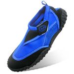Aqua Shoes Beach Surf Wet Water Shoes Boys Girls Mens Womens Wetsuit Blue Black 