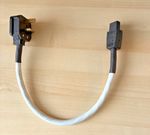 SUPRA LORAD 2.5 MAINS POWER LEAD - MARTIN KAISER  IEC - PERMAPLUG - 0.5 METRES