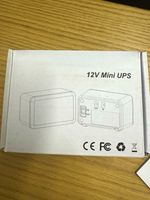 Hyperoptic 12V Mini UPS Backup Power Supply, White - 12 V Voltage Compatible