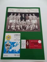 CELTIC FC 1967 EUROPEAN CUP FINAL LISBON LIONS SIGNED PRE-PRINT x 12 EXCLUSIVE