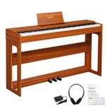 GLARRY Digital Piano 88 Weighted Keys Action Electric Keyboard Piano