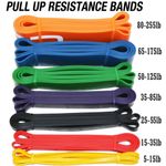 Heavy Duty Pull Up Resistance Bands Set Assisted Exercise Tube Home Gym Training