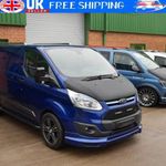 FULL BONNET BRA TOP QUALITY FITS PROTECTOR COVER BLACK For FORD TRANSIT CUSTOM