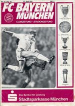 EUROPEAN CUP SEMI FINAL 1981 Bayern Munich v Liverpool - official programme