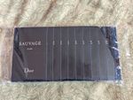 Sauvage Elixir Pack of 10 Vials ( 1ml each) Sample Travel Sizes