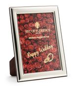 10x8”in for Wedding, Solid 925 Sterling Silver Photo Frame 7312/20x25HW*RR*UK