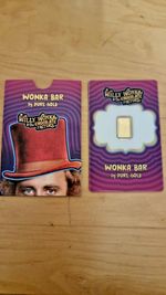 1g PAMP Suisse Willy Wonka Gold Bar .9999 Fine Gold in Assay Limited 5000