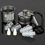 SONIC HEARING PROTECTION SILICONE EAR PLUGS + CASE DEFENDERS SHOOTING FESTIVAL