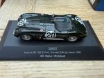 Quartzo  Jaguar C Type Lemans Winner 1951. Walker and Whitehead 1/43