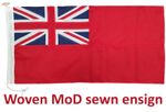 Red ensign traditionally sewn MoD approved flag marine premium grade wove 0.75yd