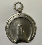 Antique H’marked S.Silver “Lucky Horseshoe” Fob Medal, By Fattorini & Sons Ltd