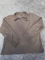 Men’s XL Fox Chunk Micro Fleece With Zip Pocket Brown Carp Fishing Top Clothing