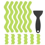 24 PCS Anti Slip Shower Stickers Grass Green S Bathtub Non-Slip Sticker