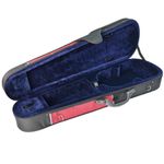 Forenza Violin Case for All Sizes Moulded Protective Interior with Dust Cover