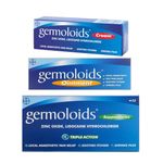 Germoloids Cream/Ointment/Suppositories - Relieves Discomfort, Itching & Pain
