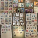 Laos Stamp Collection 1950s-60s C13 Candidate Deluxe Sheets Folder