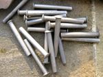 5 x Rivets for shovel spade fork handle repair 50x6mm rake hoe garden lawnmower