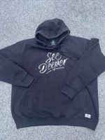 Men’s 3XL Fortis See Deeper Black Carp Fishing Hoody Jumper Top Camo Logo