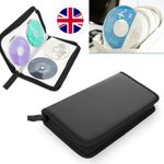 80-Sleeve Disc DVD CD Disc Holder Carry Case Protector Storage Bag Wallets
