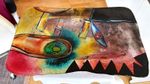 XXL Large Glass Bowl - GILDE "Confuso" - Decorative - 50 x 32 cm - 3.2 kg