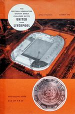 Manchester United v Liverpool 1965-1966 Charity Shield 14/08/1965