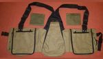 Falconry Vest, Hawking, Green Codura Vest, XXL & XXXL, Bird Handling, Big Pocket