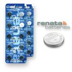 389 SR1130W RENATA Watch Battery Coin Cell 1.55V Silver Oxide *EXPIRY 07/2027*