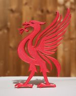 Liverpool Logo Liverbird Model Statue Shelf or Desk  LFC approx 17cm tall