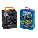 Theo Klein 2881 Hot Wheels Storage 37.5 cm x 26 x 8.5 cm, Multi - Colored