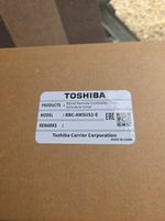Toshiba RBC-AMSU52-E, Wired remote controller with Schedule timer.