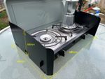 CADAC 2 COOK 2 & CADAC / DOMETIC 2 COOK 3 BBQ GAS STOVE WINDSHIELDS
