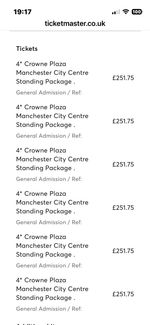 Hen do or Girlie weekend Hotel Package X6 Crown Plaza 20 June 2026 Manchester