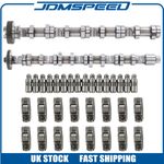 Camshafts + Valve Liter Rocker Arms Kit for VW Audi Seat Skoda 1.6 TDI & 2.0 TDI