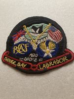 Vintage RAF Goose bay Canada Sew On Patch 90mm X 100mm