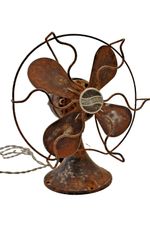 Antique Westinghouse Oscillating Desk Fan Electric Table Fan Small Working Condi