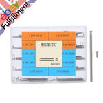 12-26mm Watch Band Clasp Tube Friction Pressure Bars Pins Rivet Ends Assortment