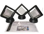 NASA International Space Station module metallic blanket swatch display 1/bid