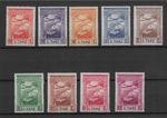Sao Tome et Principe 1938 Airs SG362-370 Mint Cat£300