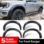 OEM Wheel Arch Kit Fender Flares Trim For Ford Ranger 2023-2026 4-Door (XL XLT)