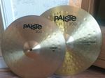 Paiste 200 Crash/Ride & Crash (2 item Cymbal Pack) - older West Germany cymbals