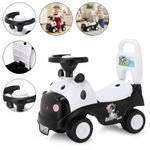 Baby Balance Bike for 1-3 Year Old Kid, Baby 4 Wheels Ride On Bike Sliding Car