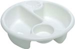 The Neat Nursery Baby Newborn Infant Bath Bathing Top n Tail Wash Bowl White