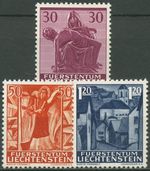 Liechtenstein 1962 Christmas Church Motifs 424/26 MNH