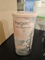 Hegen PCTO Pink PPSU 330ml Straw Cup + 1 x straw Brush