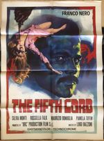 THE FIFTH CORD 1971 ORIGINAL ITALIAN 2-SHEET POSTER NEAR MINT