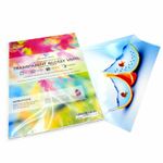 A4 Transparent Vinyl Sticker Paper Clear Glossy Sheet Inkjet Printable Only