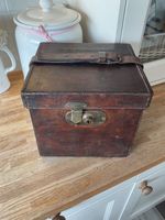 Antique Victorian Leather 3 compartment Cartridge Case by HUSSEY & Co  London